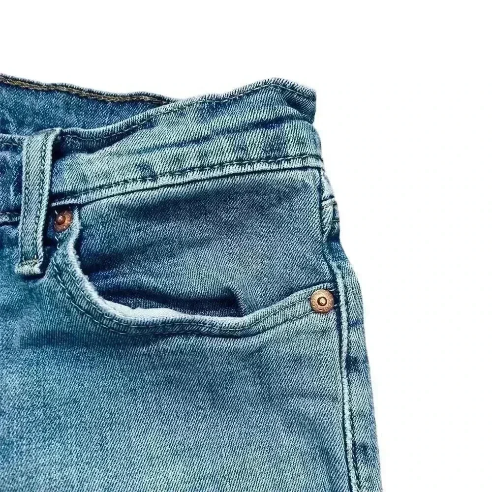 👖 Levi's 511 Men's Slim Fit Jeans 29x30 Light Wash Blue Denim - Picture 4 of 8